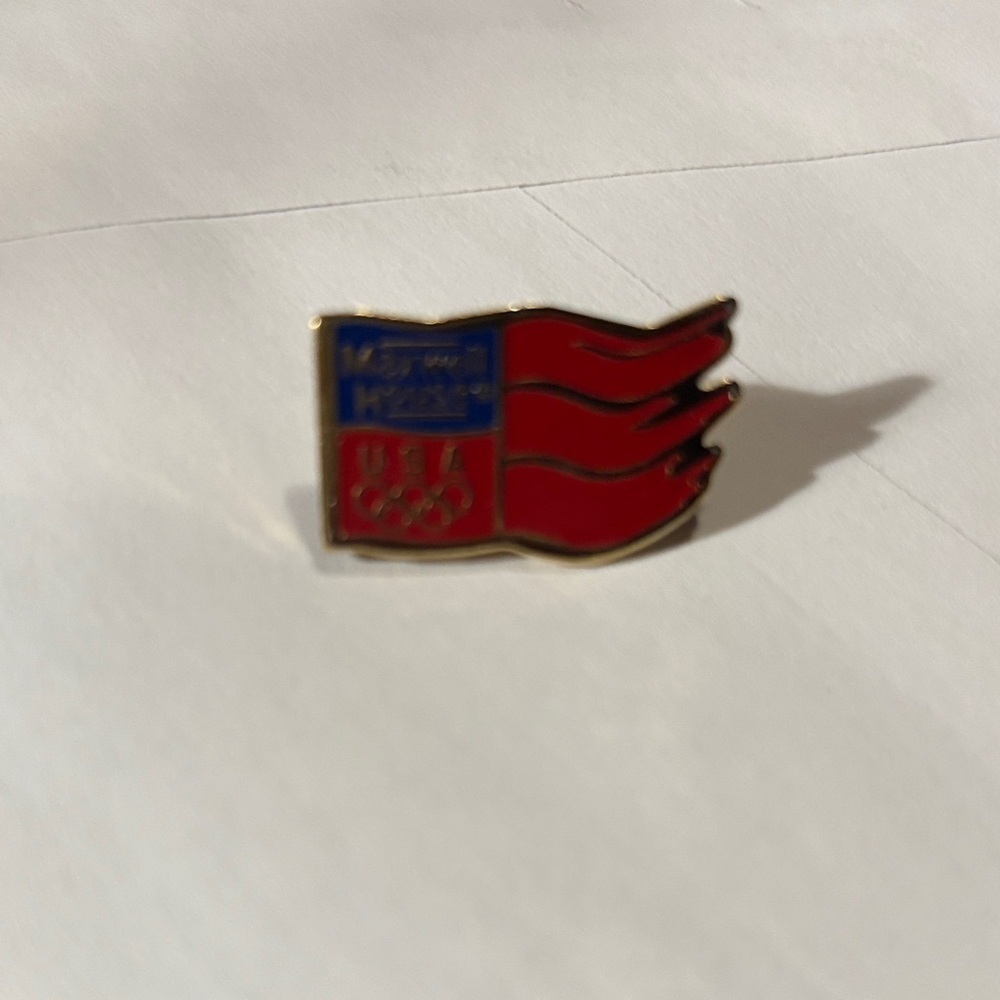 USA Olympic Pin Maxwell House